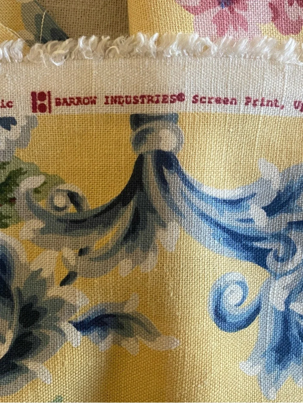 Vintage Floral Upholstery Fabric Jaclyn Nash Barrow Industries Rosecliff 4+ yds - Picture 5 of 7
